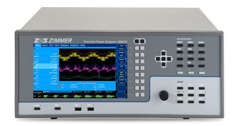 Wattmeter a analyzátor výkonu LMG670