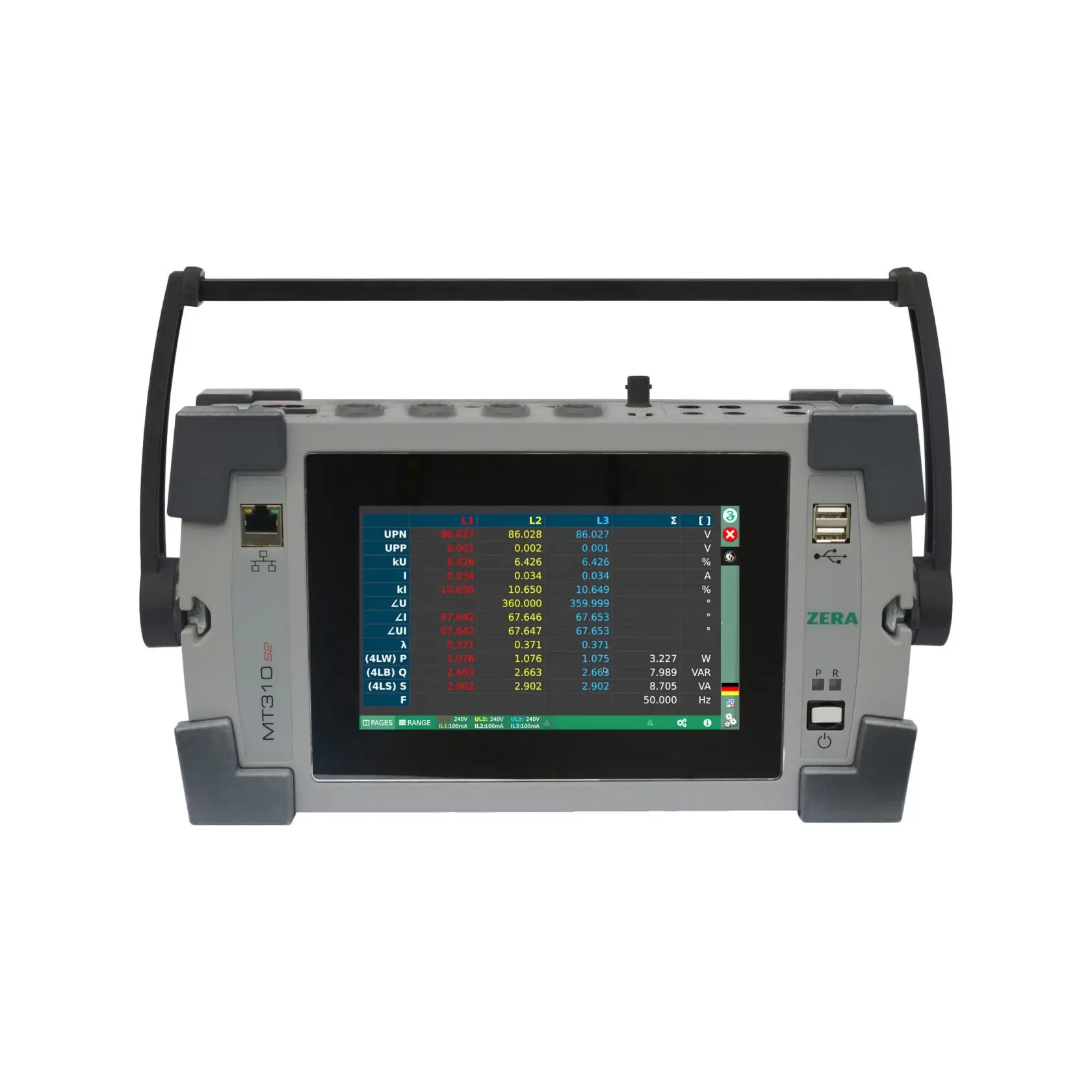 Presné referenčné elektromery zera-tragbarer-pruefzaehler-portable-reference-meter-zaehlerprueftechnik-testing-MT310s2